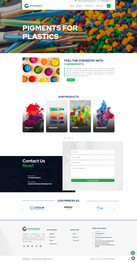 website portfolio