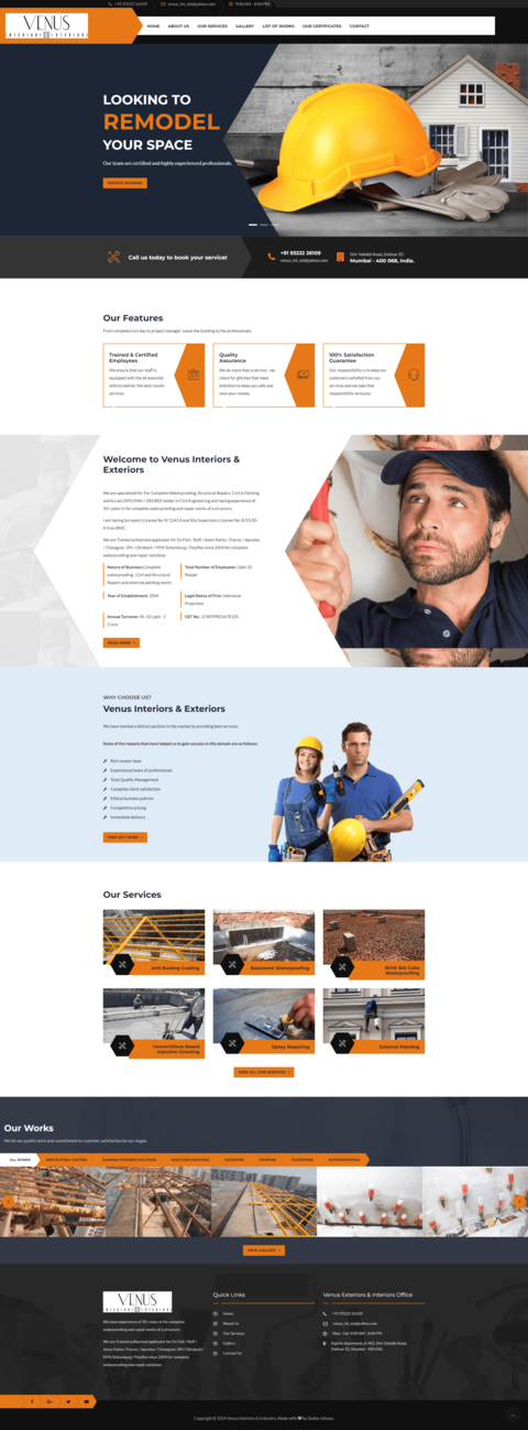 website portfolio